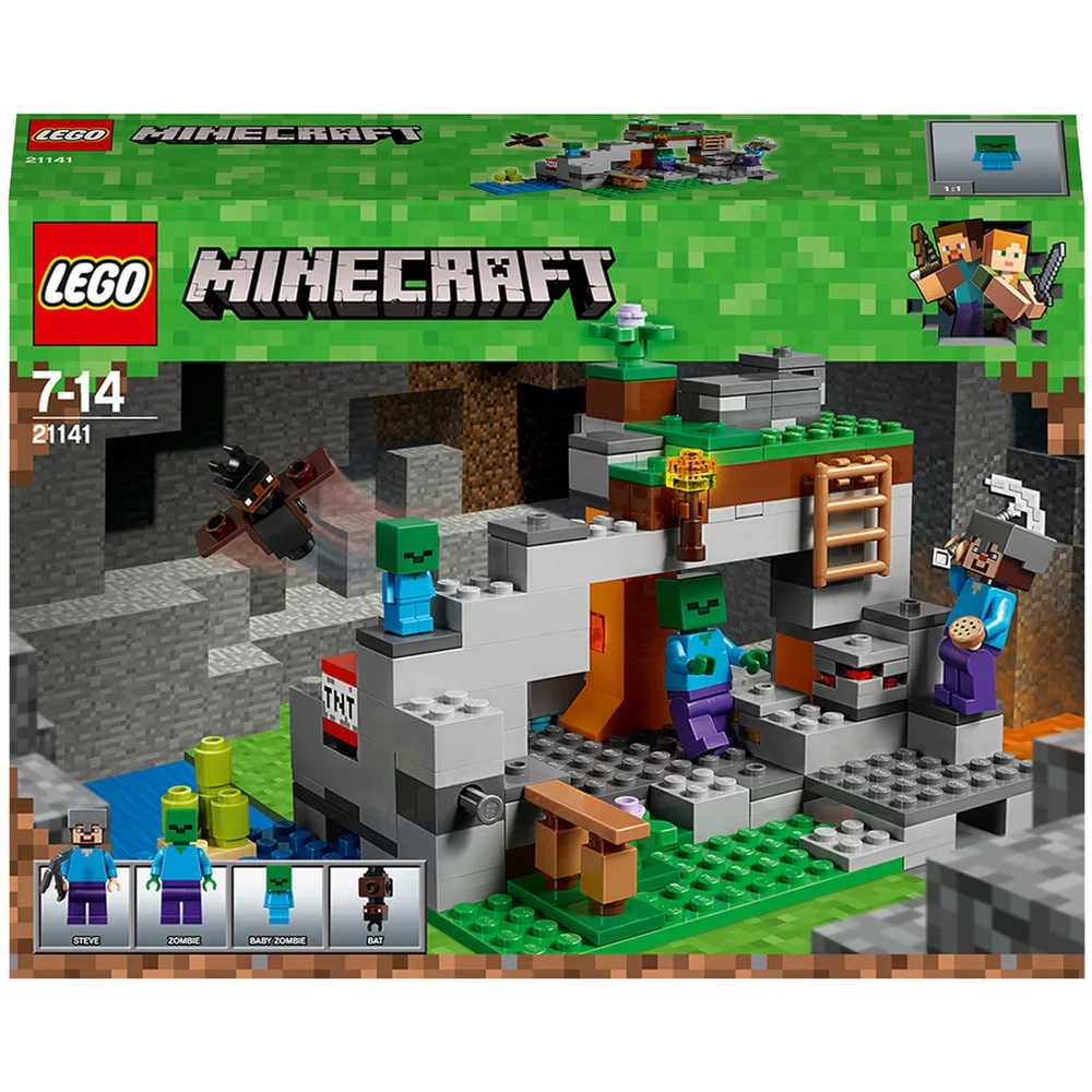 LEGO Minecraft: De zombiegrot (21141) Afbeelding 1