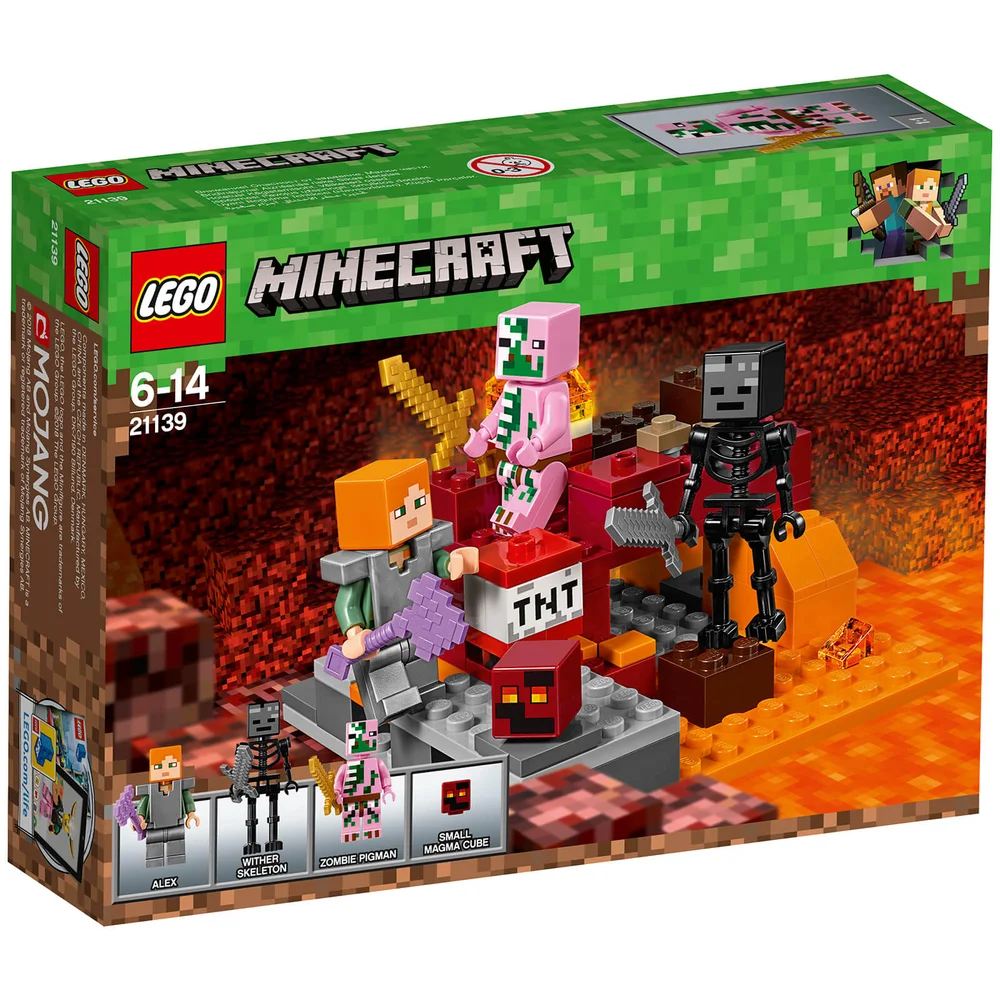 LEGO Minecraft: Het onderwereldgevecht (21139) Afbeelding 1