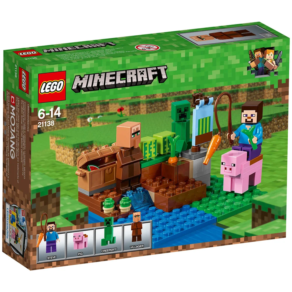 LEGO Minecraft: De meloenboerderij (21138) Afbeelding 1