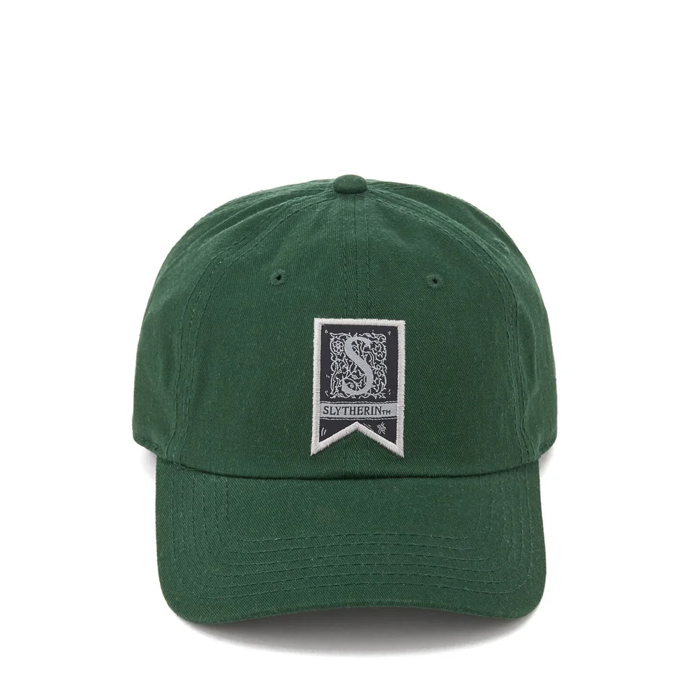 Harry Potter Slytherin Flag Baseball Cap - Green Afbeelding 1