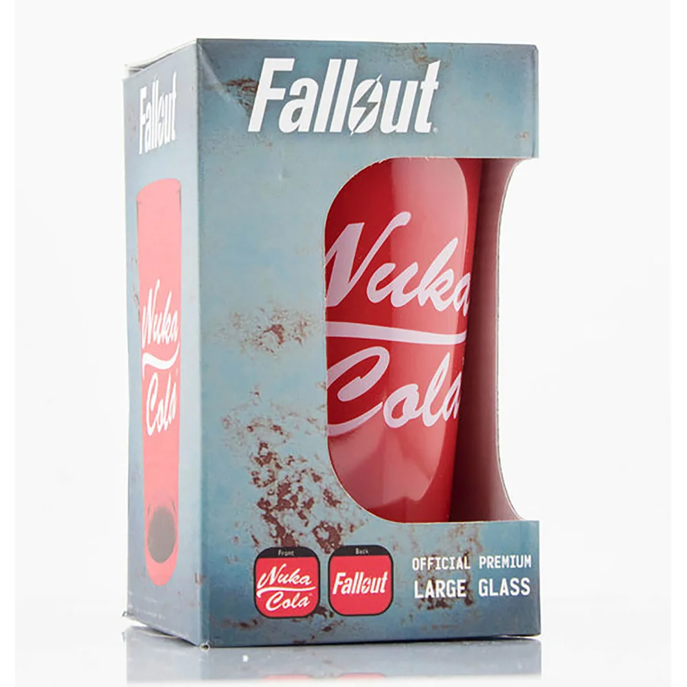 Fallout Nuka Cola Coloured Large Glasses 16oz Afbeelding 1