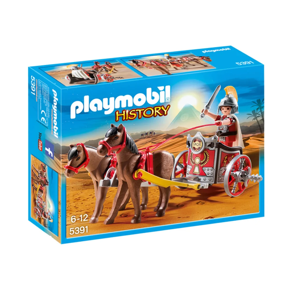 Playmobil Roman Chariot (5391) Afbeelding 1