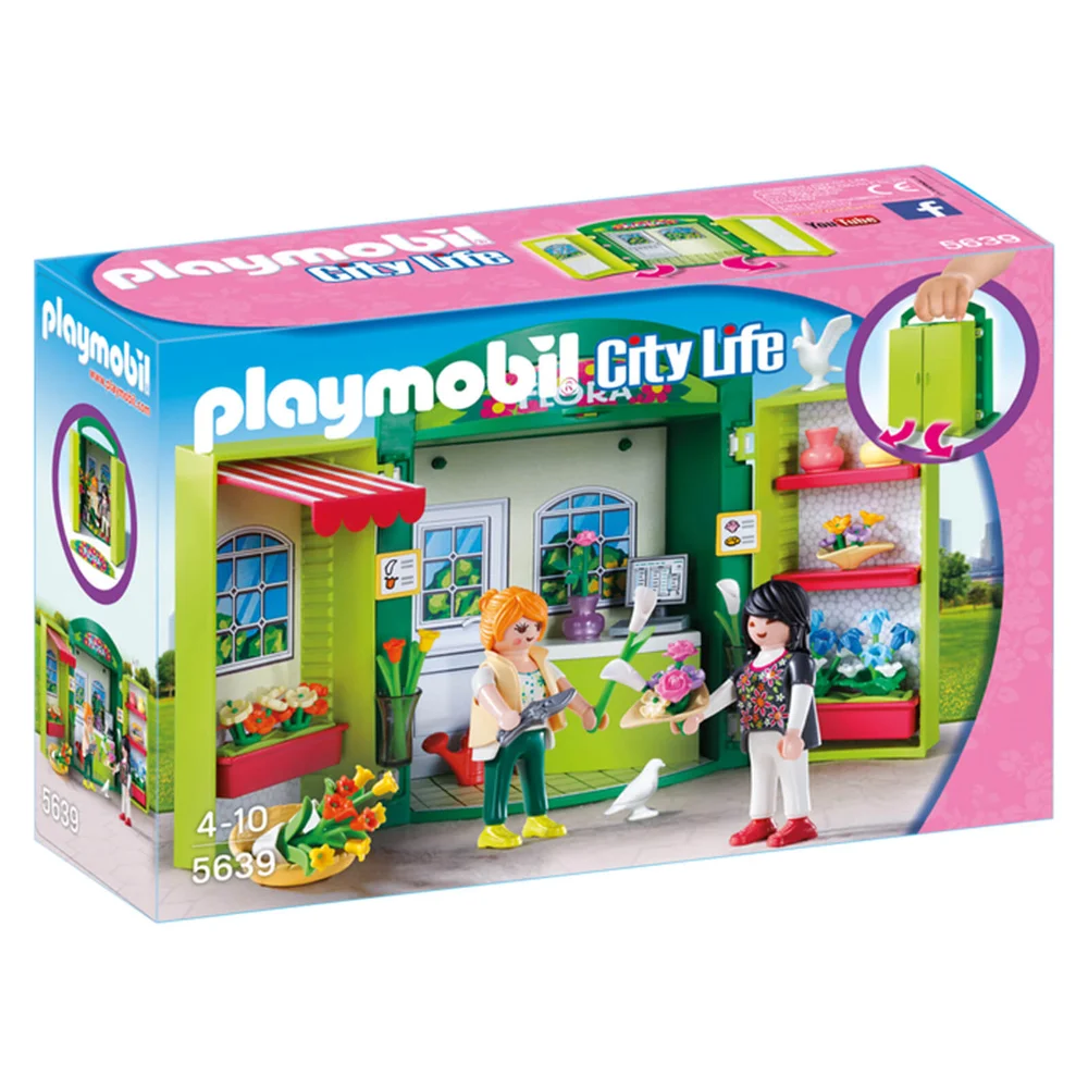 Playmobil Flower Shop Play Box (5639) Afbeelding 1