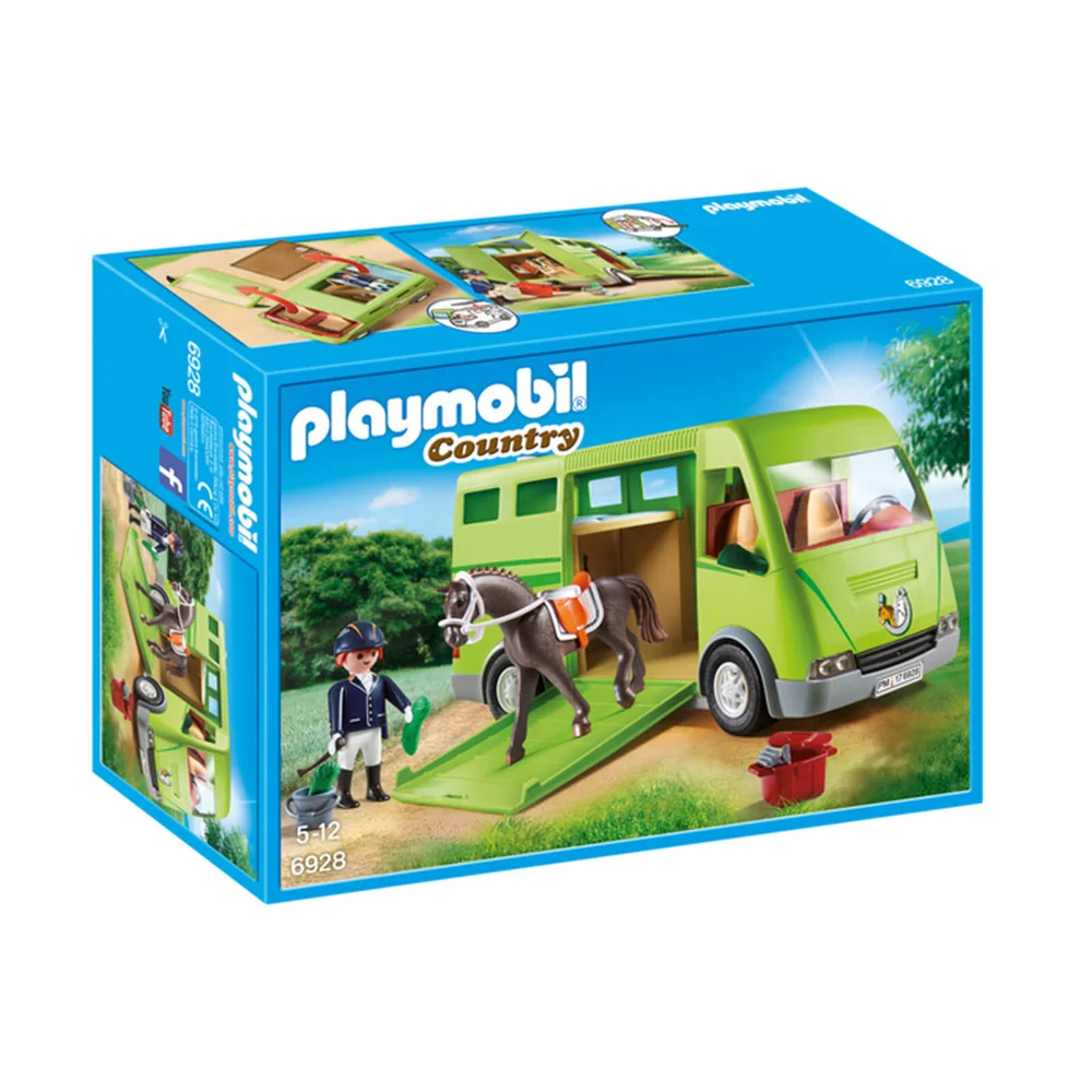 Playmobil Country Horse Box with Opening Side Door (6928) Afbeelding 1
