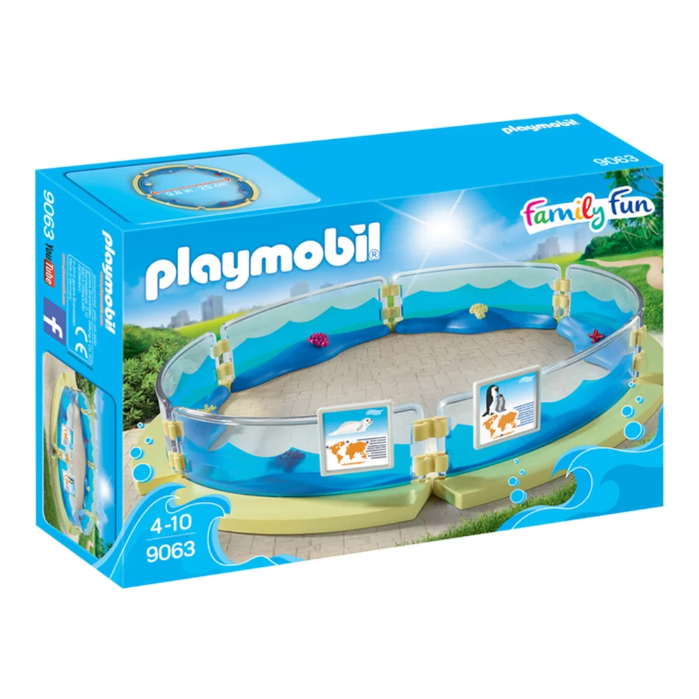 Playmobil Family Fun Aquarium Enclosure (9063) Afbeelding 1