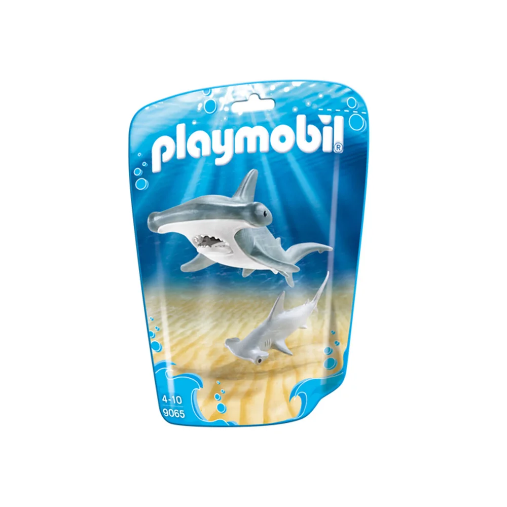 Playmobil Family Fun Hammerhead Shark with Baby (9065) Afbeelding 1