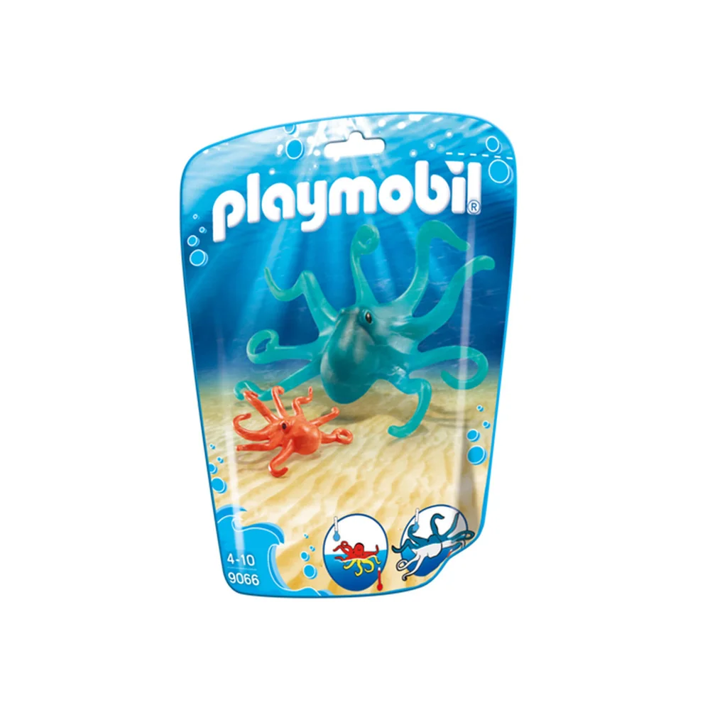 Playmobil Family Fun Octopus with Baby (9066) Afbeelding 1