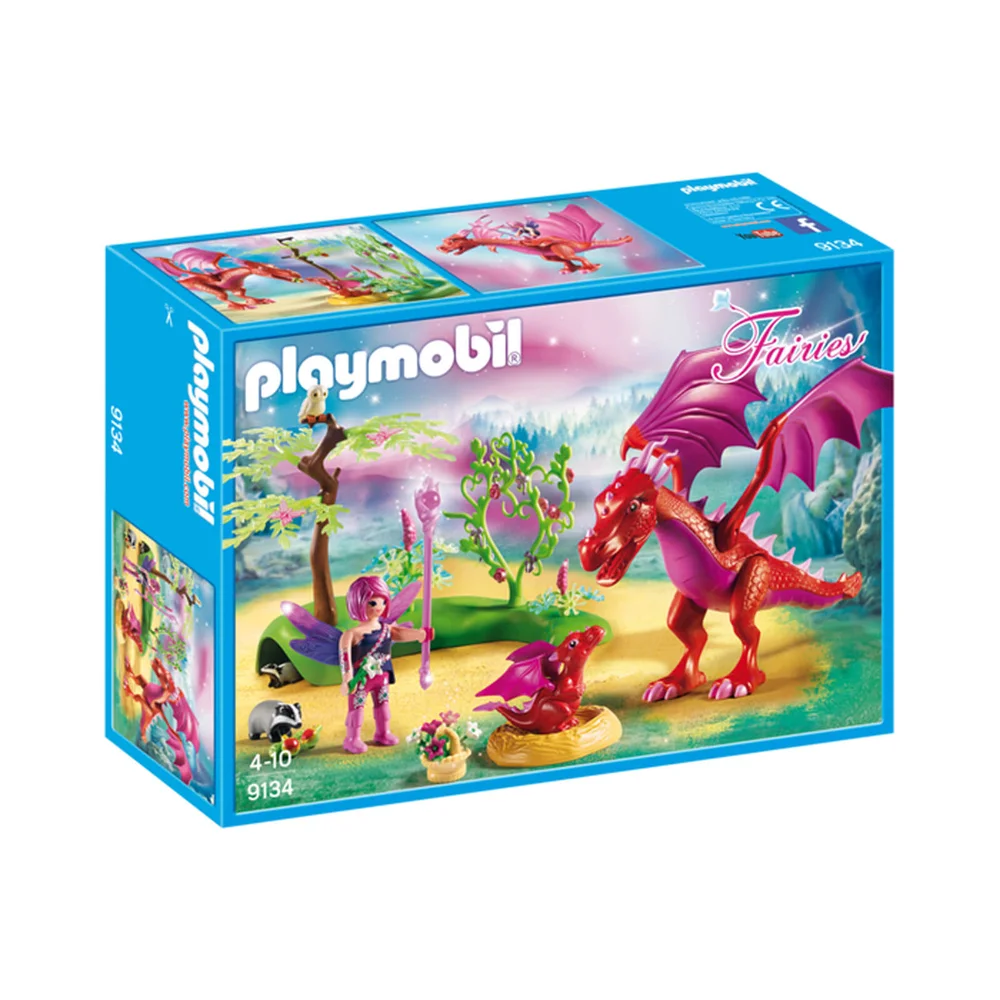 Playmobil Friendly Dragon with Baby (9134) Afbeelding 1