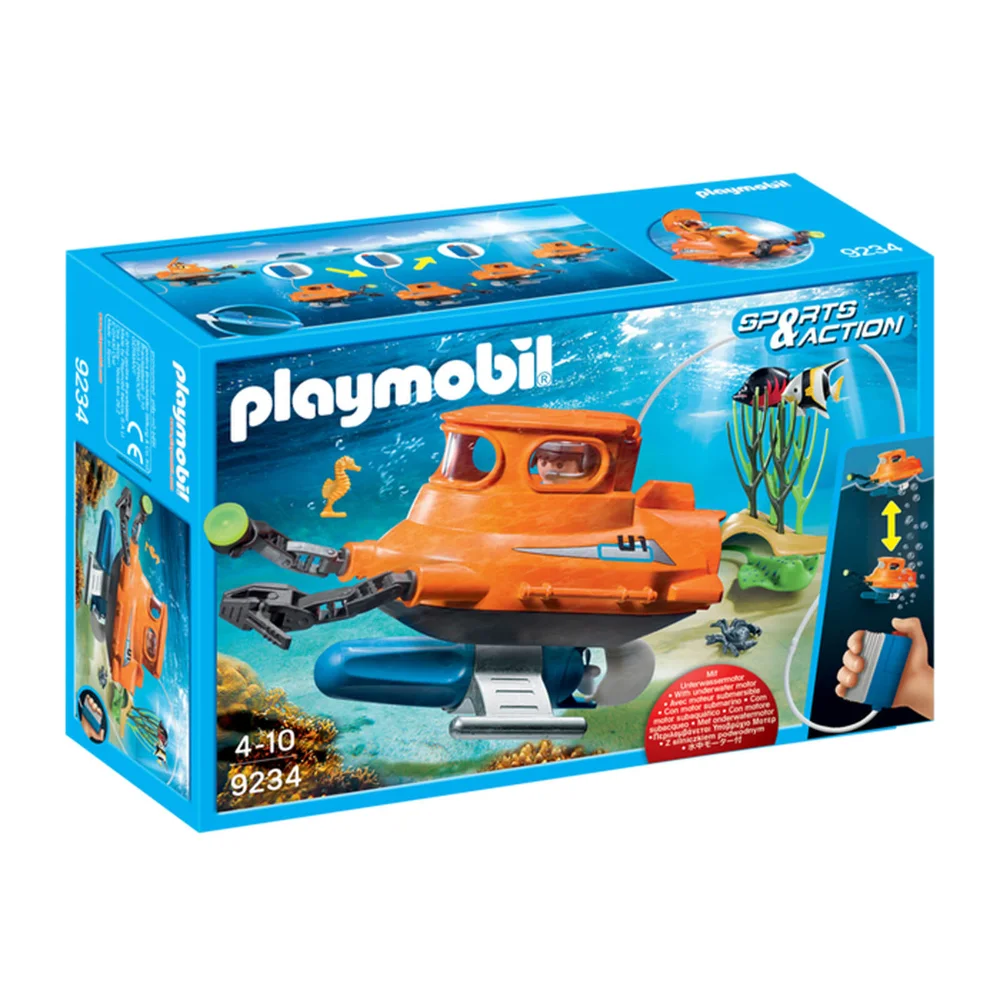 Playmobil Sports & Action Submarine with Underwater Motor (9234) Afbeelding 1