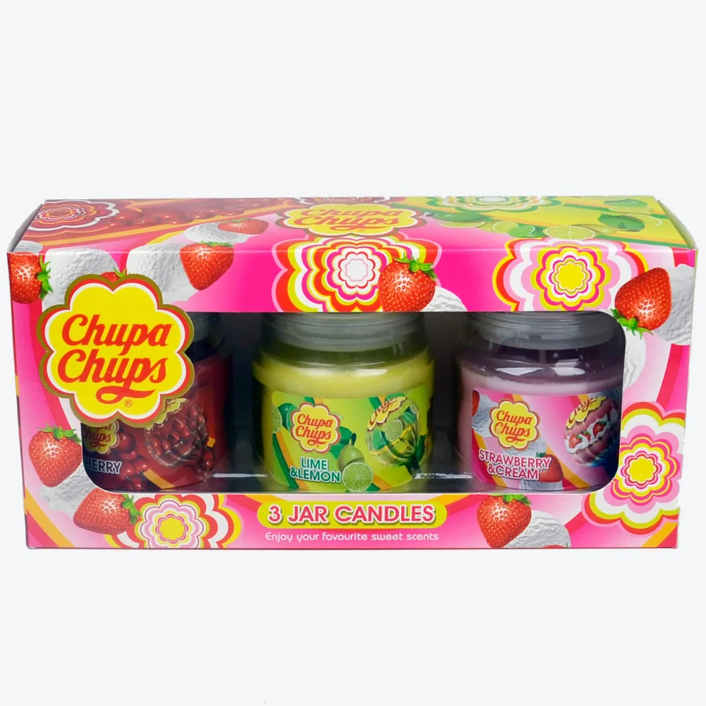 Chupa Chups Three Candle Gift Pack Afbeelding 1