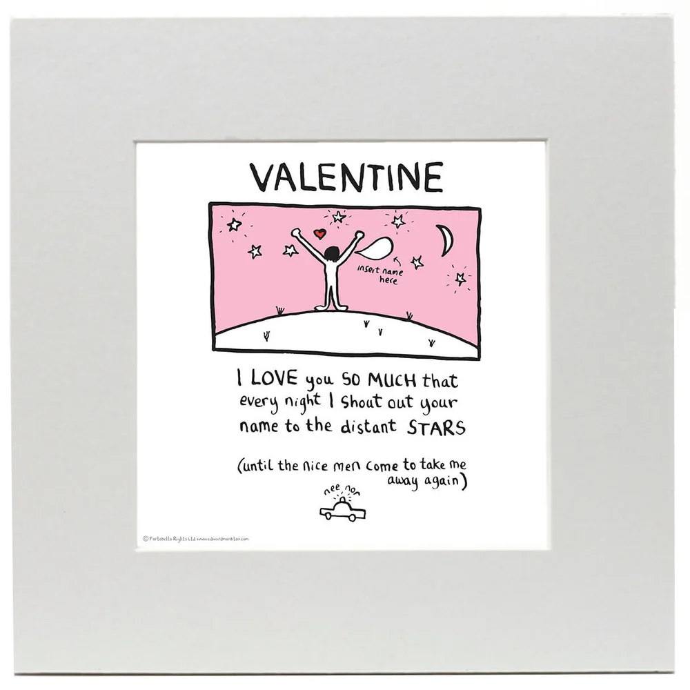 Edward Monkton Distant Stars Print Afbeelding 1