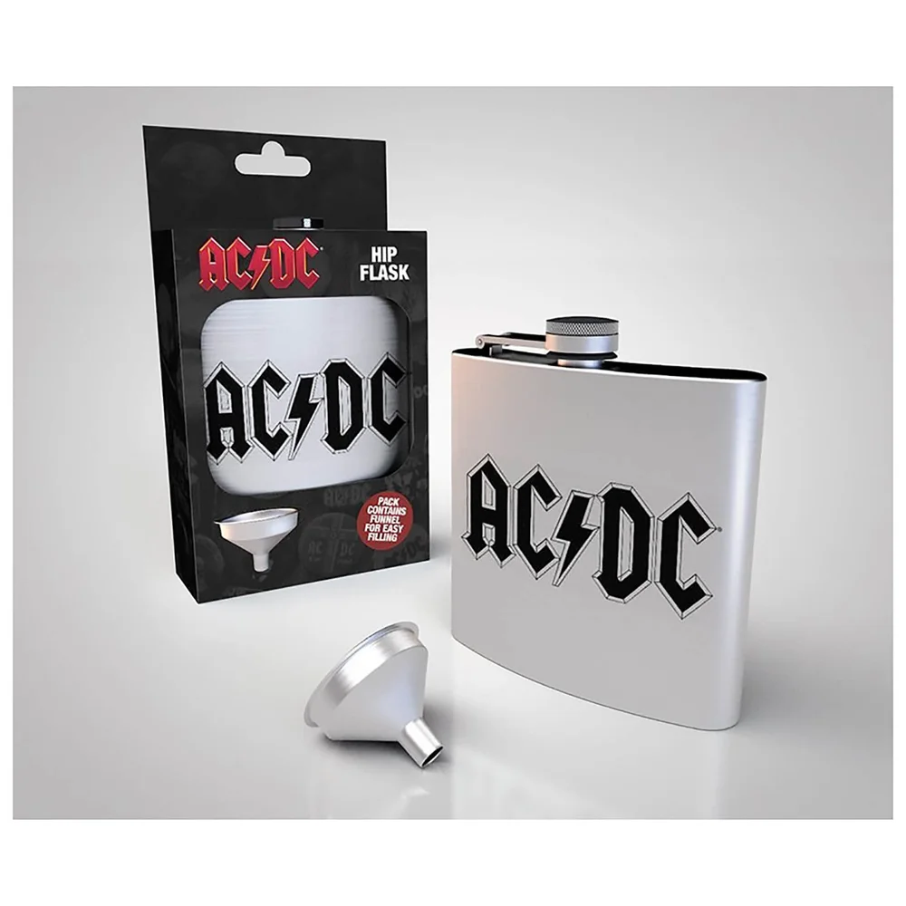 AC/DC Logo Hip Flask Afbeelding 1