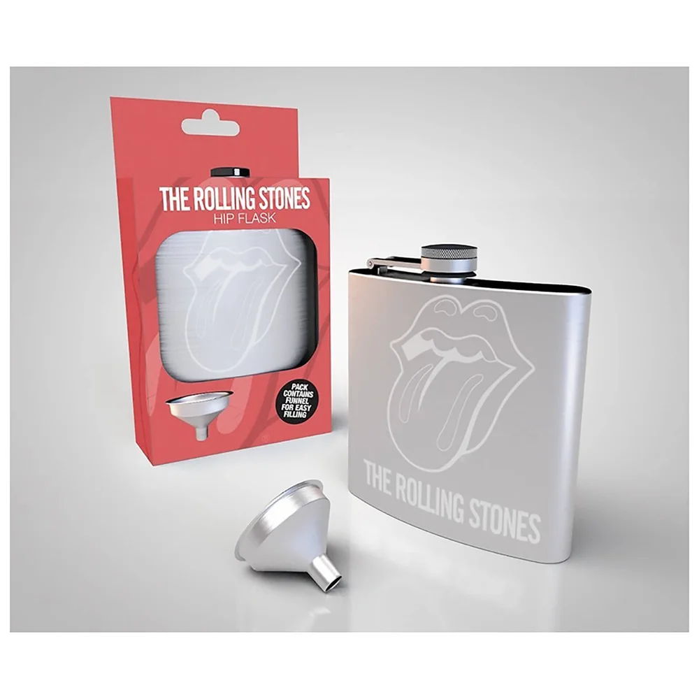 The Rolling Stones Logo Hip Flask Afbeelding 1