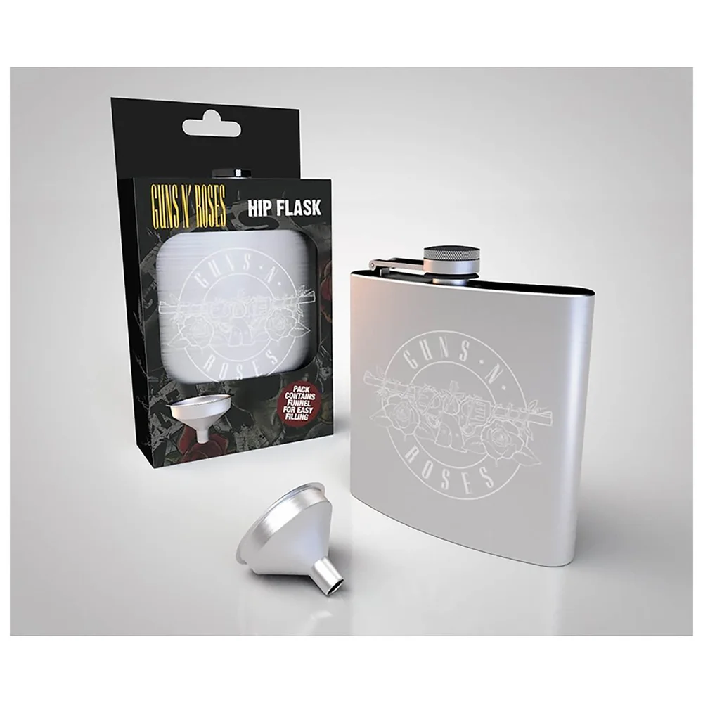 Guns N' Roses Logo Hip Flask Afbeelding 1
