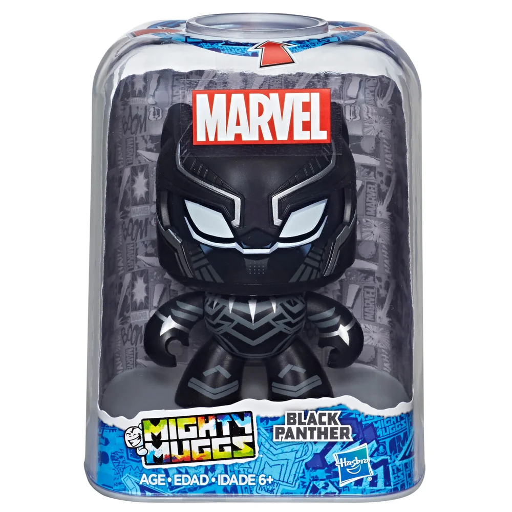 Hasbro Marvel Mighty Muggs Black Panther Afbeelding 1