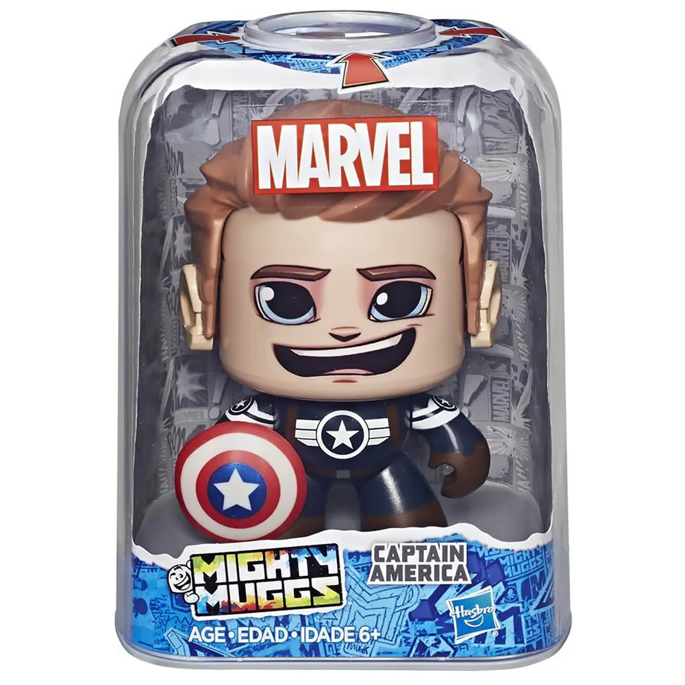 Marvel Mighty Muggs - Infinity War Captain America Afbeelding 1