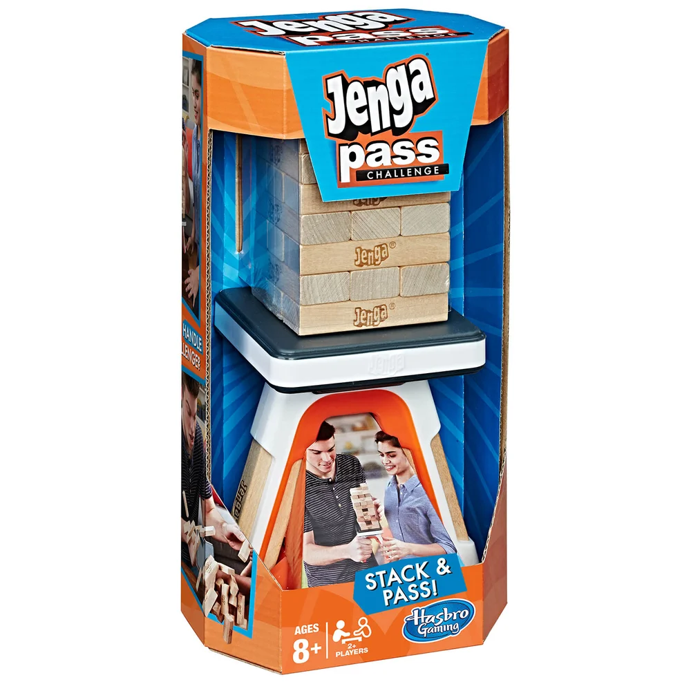 Hasbro Gaming Jenga Pass Challenge Afbeelding 1