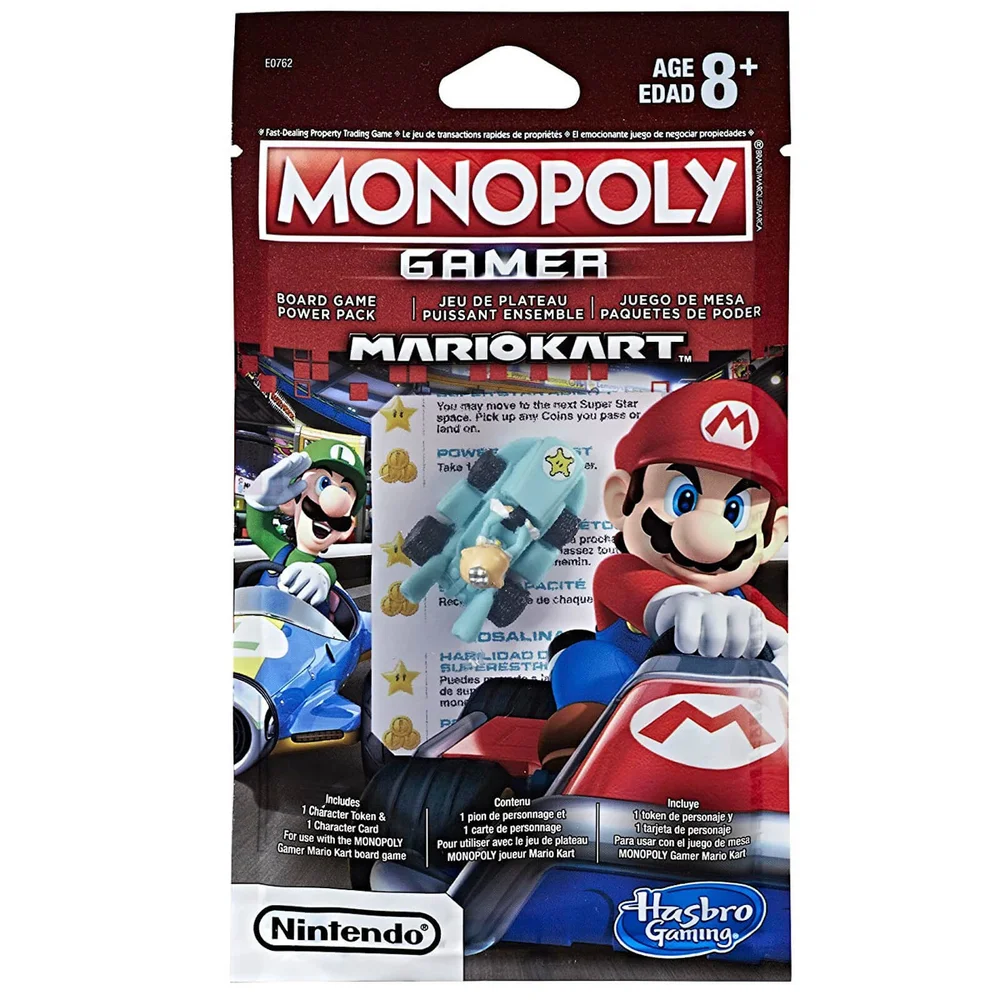 Hasbro Gaming Monopoly - Gamer Mario Kart Power Packs Afbeelding 1