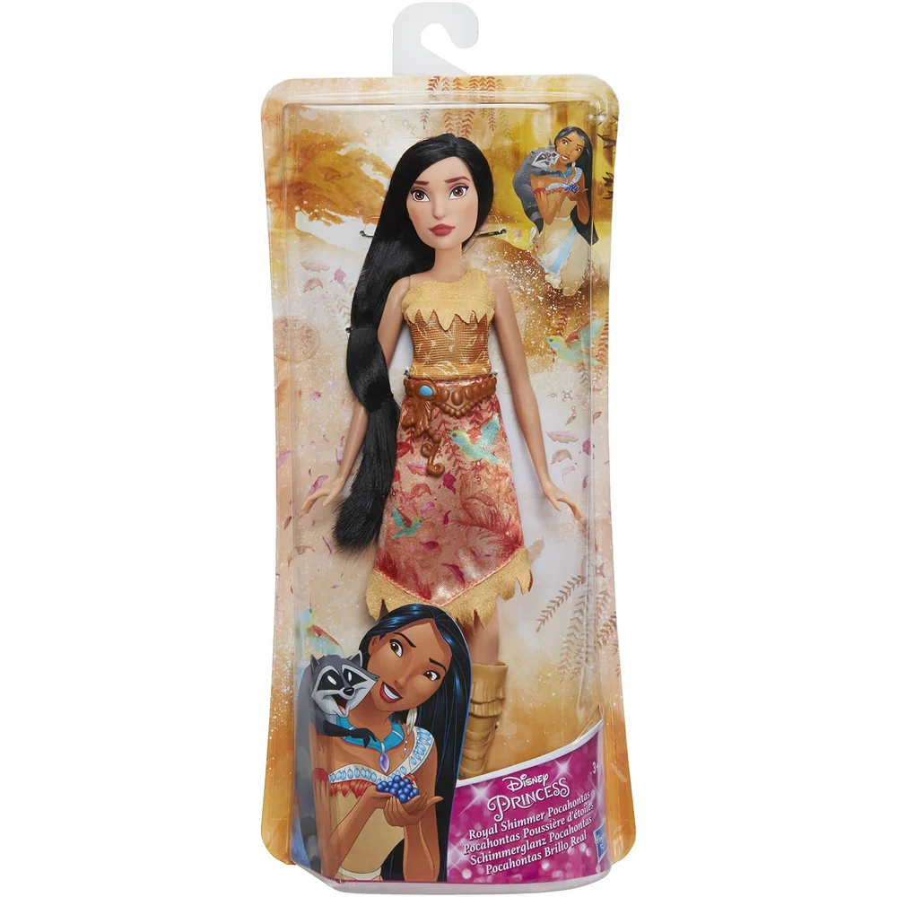 Disney Princess Pocahontas Royal Shimmer Fashion Doll Afbeelding 1