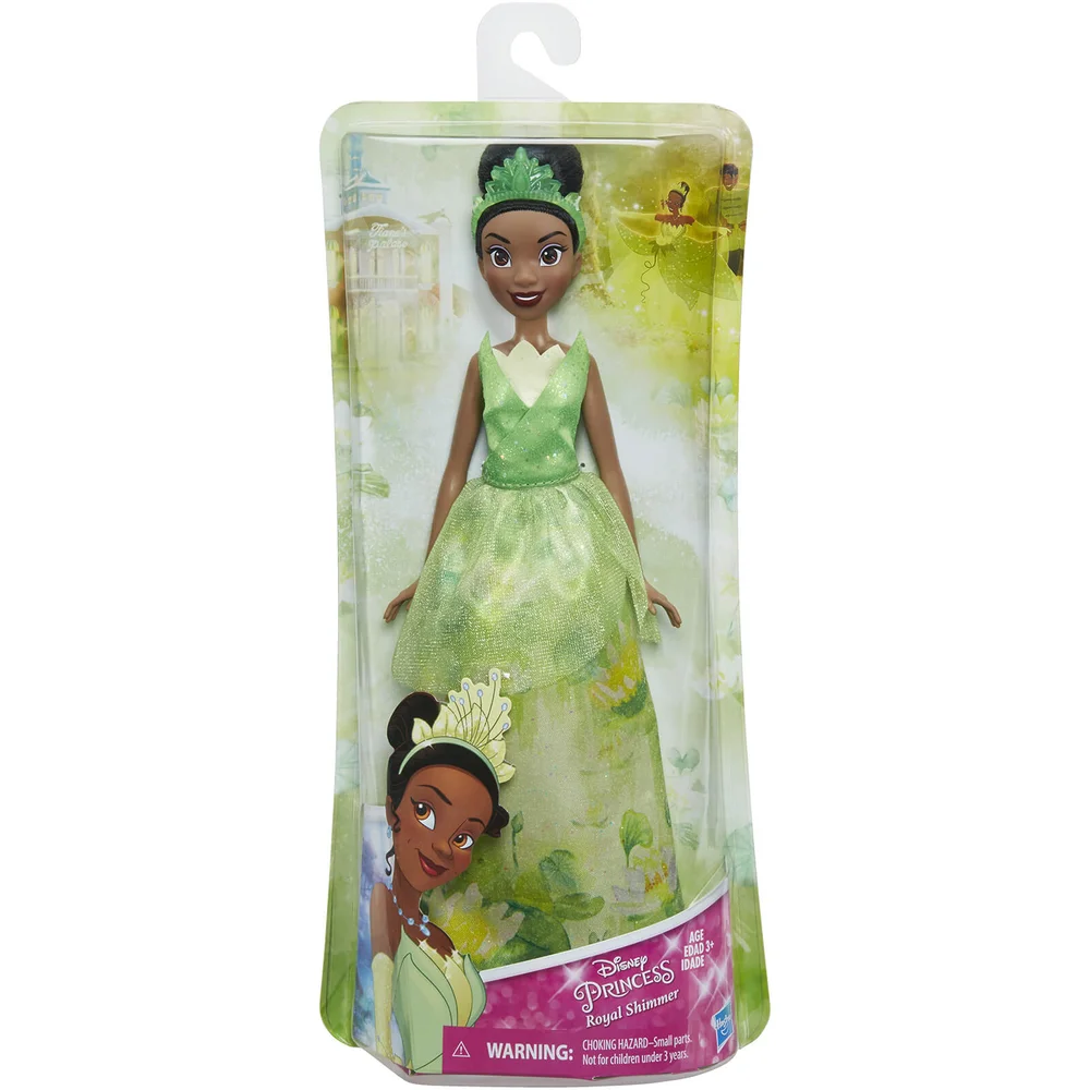 Disney Princess Tiana Royal Shimmer Fashion Doll Afbeelding 1