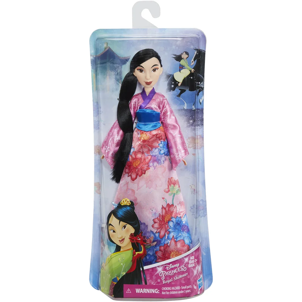 Disney Princess Mulan Royal Shimmer Fashion Doll Afbeelding 1