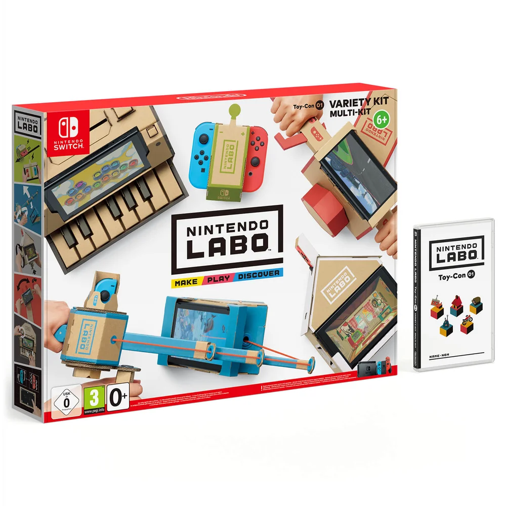 Nintendo Labo Toy-Con 01: Variety Kit Afbeelding 1