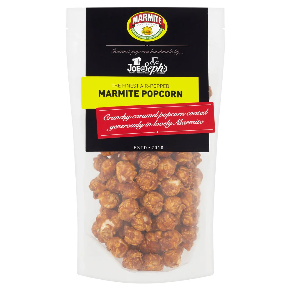 Joe & Seph's Marmite Popcorn (120 g) Afbeelding 1