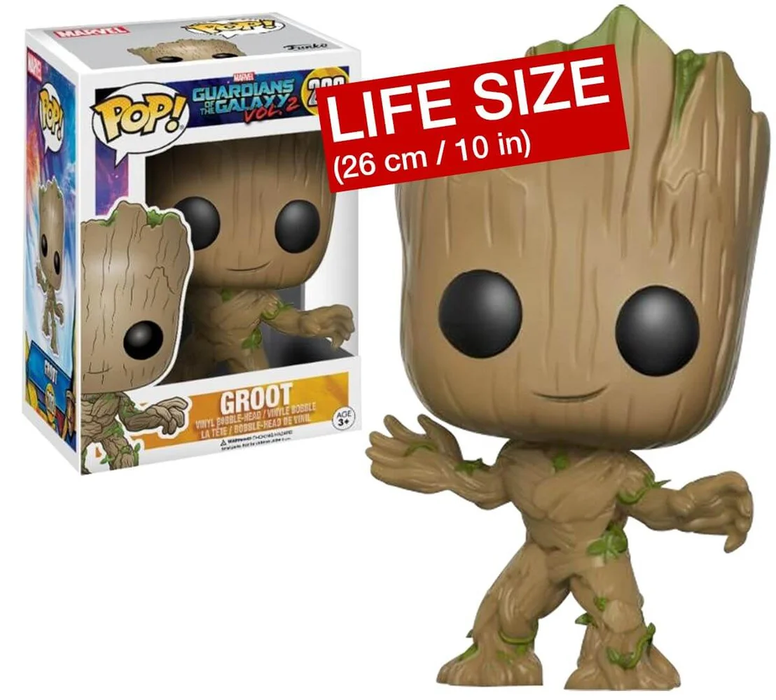 Marvel Guardians of the Galaxy Baby Groot 10-inch EXC Pop! Vinyl Figure Afbeelding 1