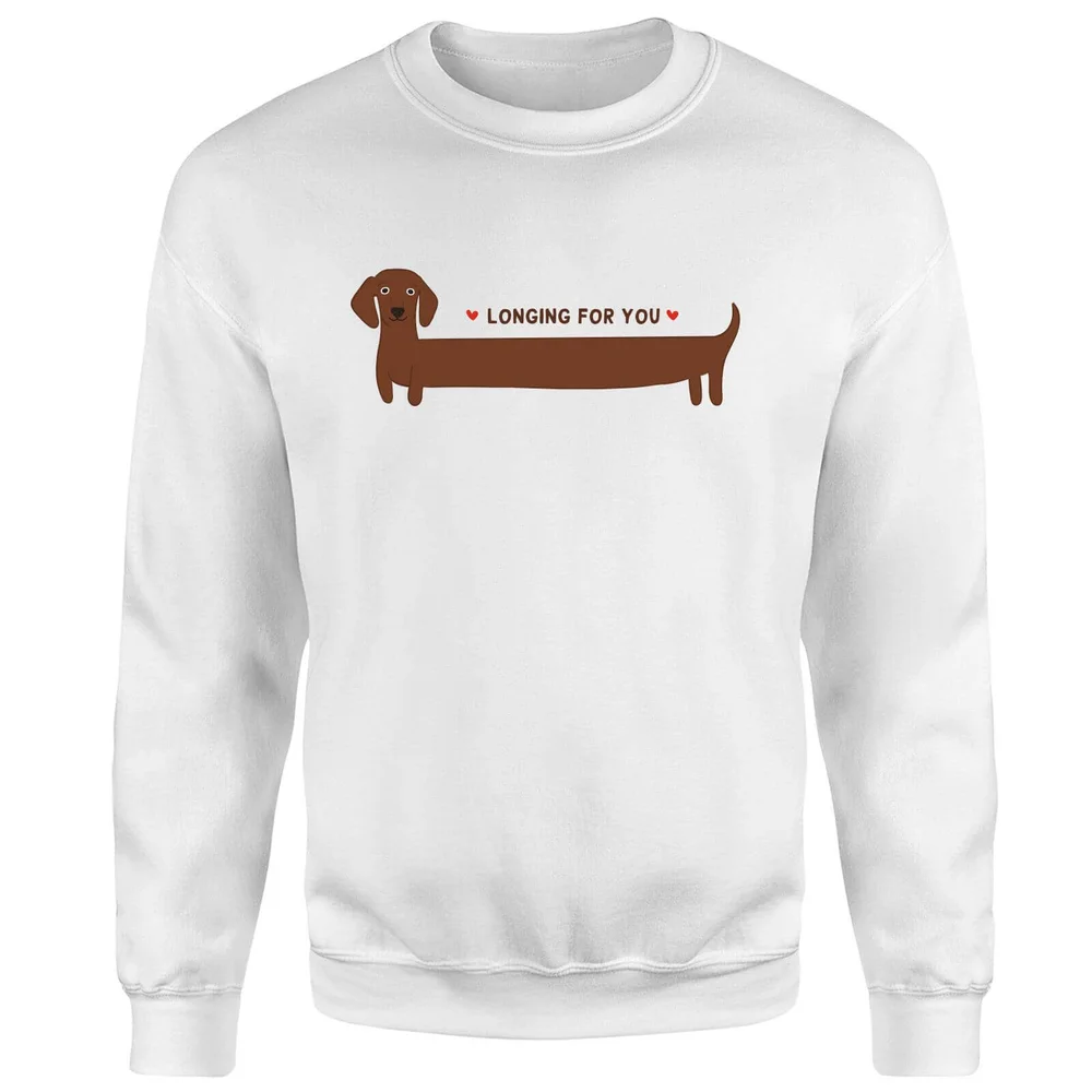 I Long For You Trui - Wit - S - Wit Afbeelding 1