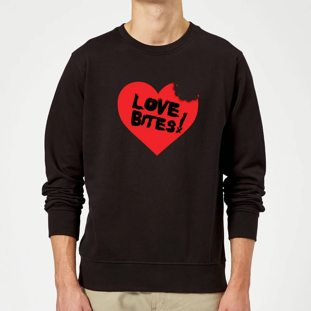 Love Bites Trui - Zwart - S - Zwart Afbeelding 1