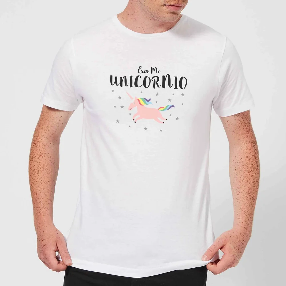 Eres Mi Unicornio T-shirt - Wit - S - Wit Afbeelding 1