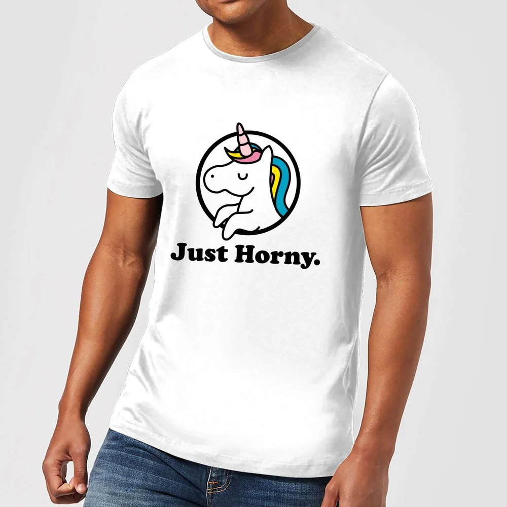 Just Horny T-shirt - Wit - S - Wit Afbeelding 1