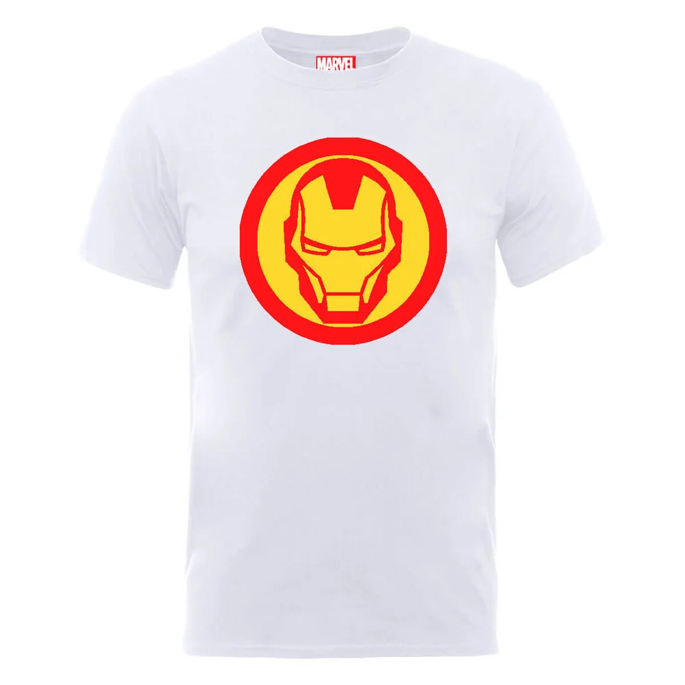 Marvel Avengers Assemble Iron Man Symbool Trui - Wit - S - Wit Afbeelding 1