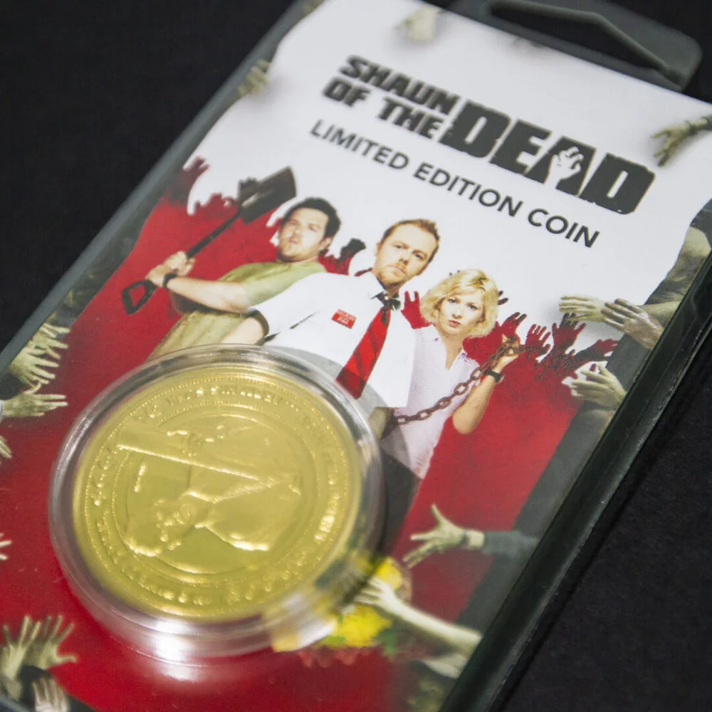 Shaun of the Dead Verzamelmunt: Gouden Variant - Zavvi Exclusive Afbeelding 1