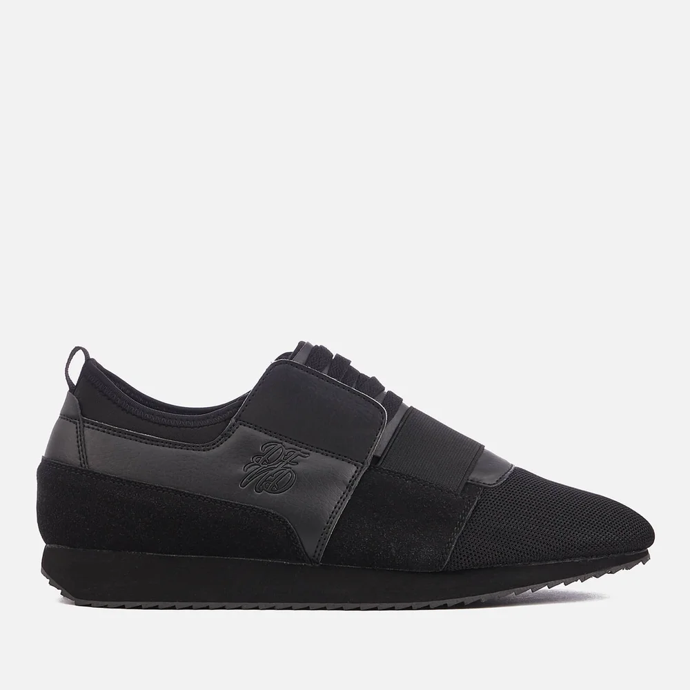 DFND Men's Woodford Trainers - Black - UK 7 - Zwart Afbeelding 1