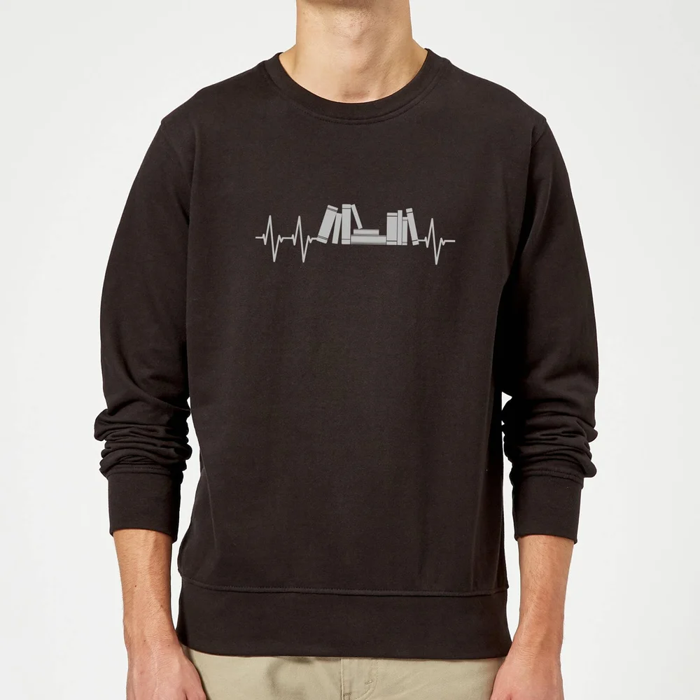 Heartbeat Books Trui - Zwart - S - Zwart Afbeelding 1