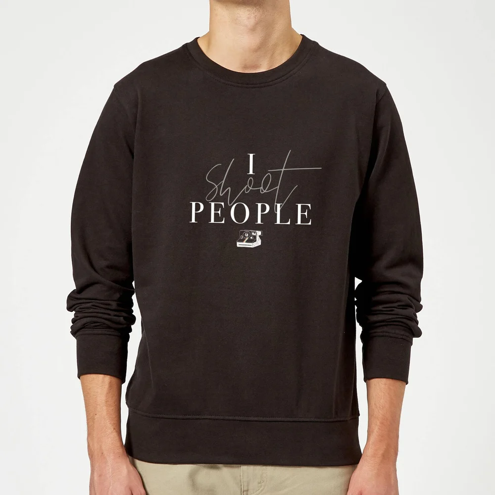 I Shoot People Trui - Zwart - S - Zwart Afbeelding 1