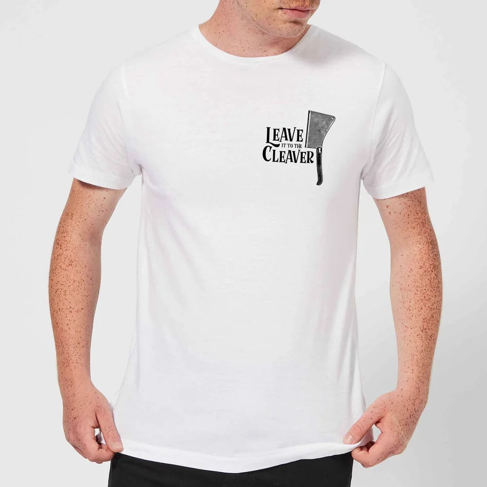 Leave It To The Cleaver T-shirt - Wit - S - Wit Afbeelding 1