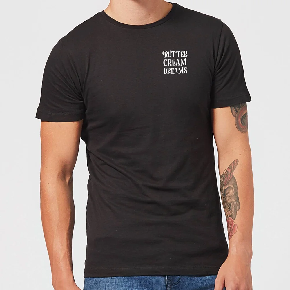 Buttercream Dreams T-shirt - Zwart - 5XL Afbeelding 1