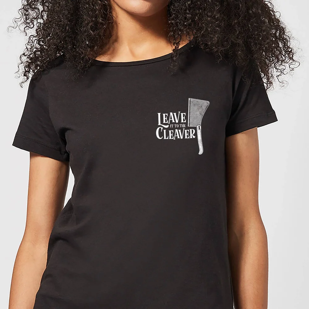 Leave It To The Cleaver Dames T-shirt - Zwart - 3XL Afbeelding 1
