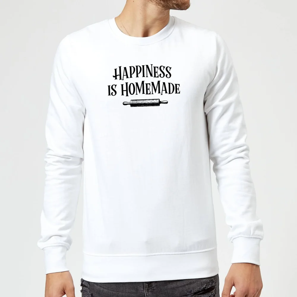 Happiness Is Homemade Trui - Wit - S - Wit Afbeelding 1