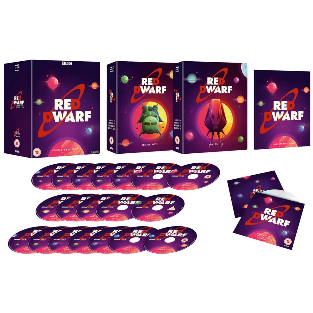 Red Dwarf Serie 1 - 8 Boxset Afbeelding 1