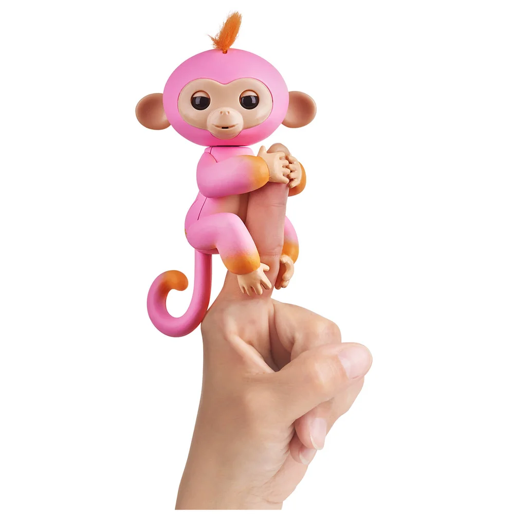 Fingerlings Baby Monkey - Two Tone - Summer (Pink and Orange) Afbeelding 1