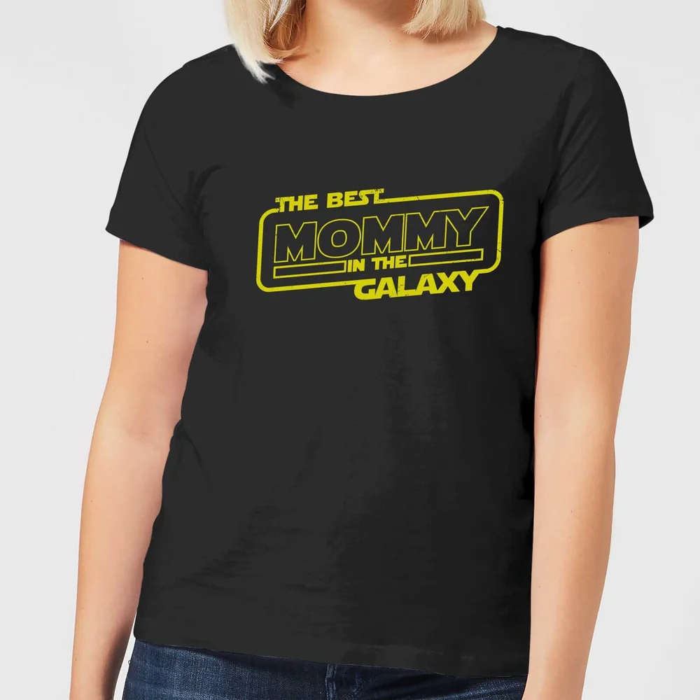 Best Mommy In The Galaxy Women's T-Shirt - Black - 3XL Afbeelding 1