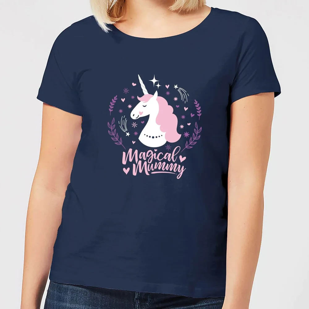 Magical Mummy Women's T-Shirt - Navy - L Afbeelding 1