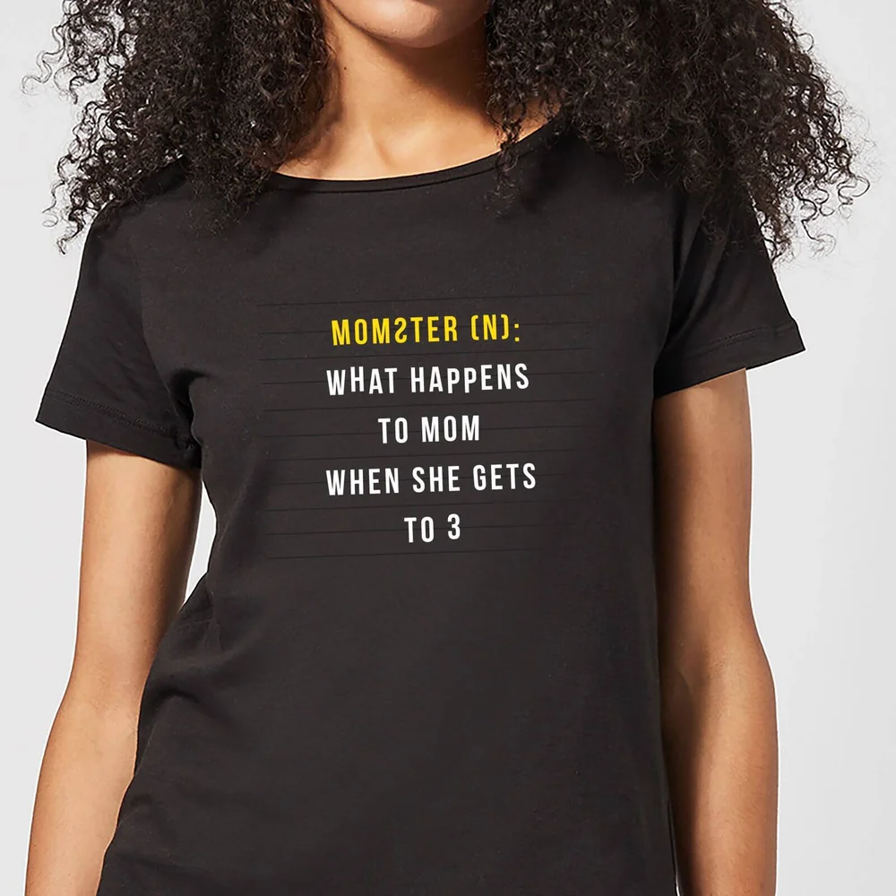Momster Women's T-Shirt - Black - 3XL Afbeelding 1