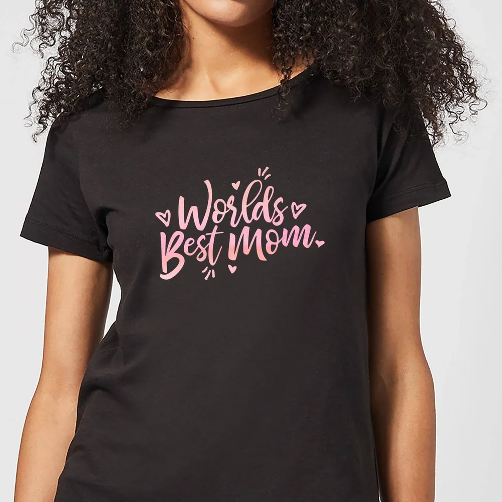 Worlds Best Mom Women's T-Shirt - Black - 3XL Afbeelding 1