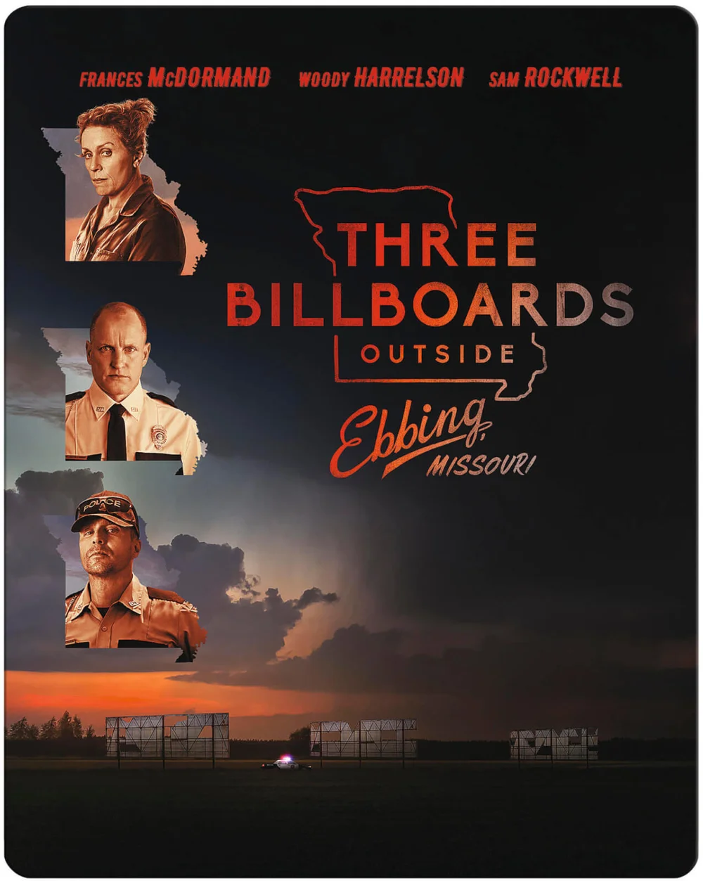 Three Billboards Outside Ebbing, Missouri - Zavvi Exclusive Limited Edition Steelbook Afbeelding 1