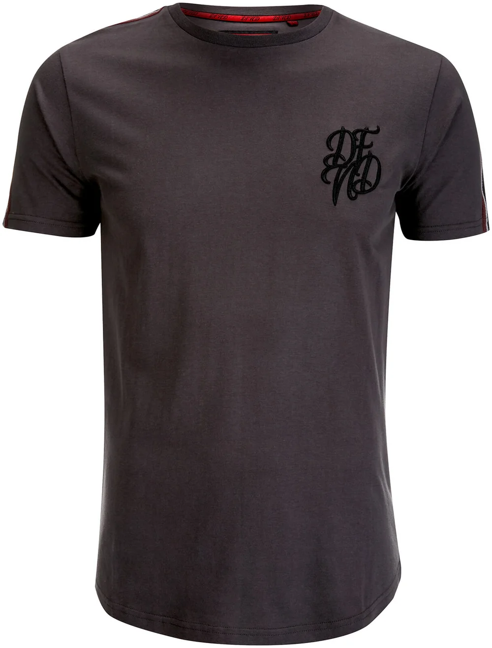 DFND Men's Farley T-Shirt - Dark Grey - S - Grijs Afbeelding 1
