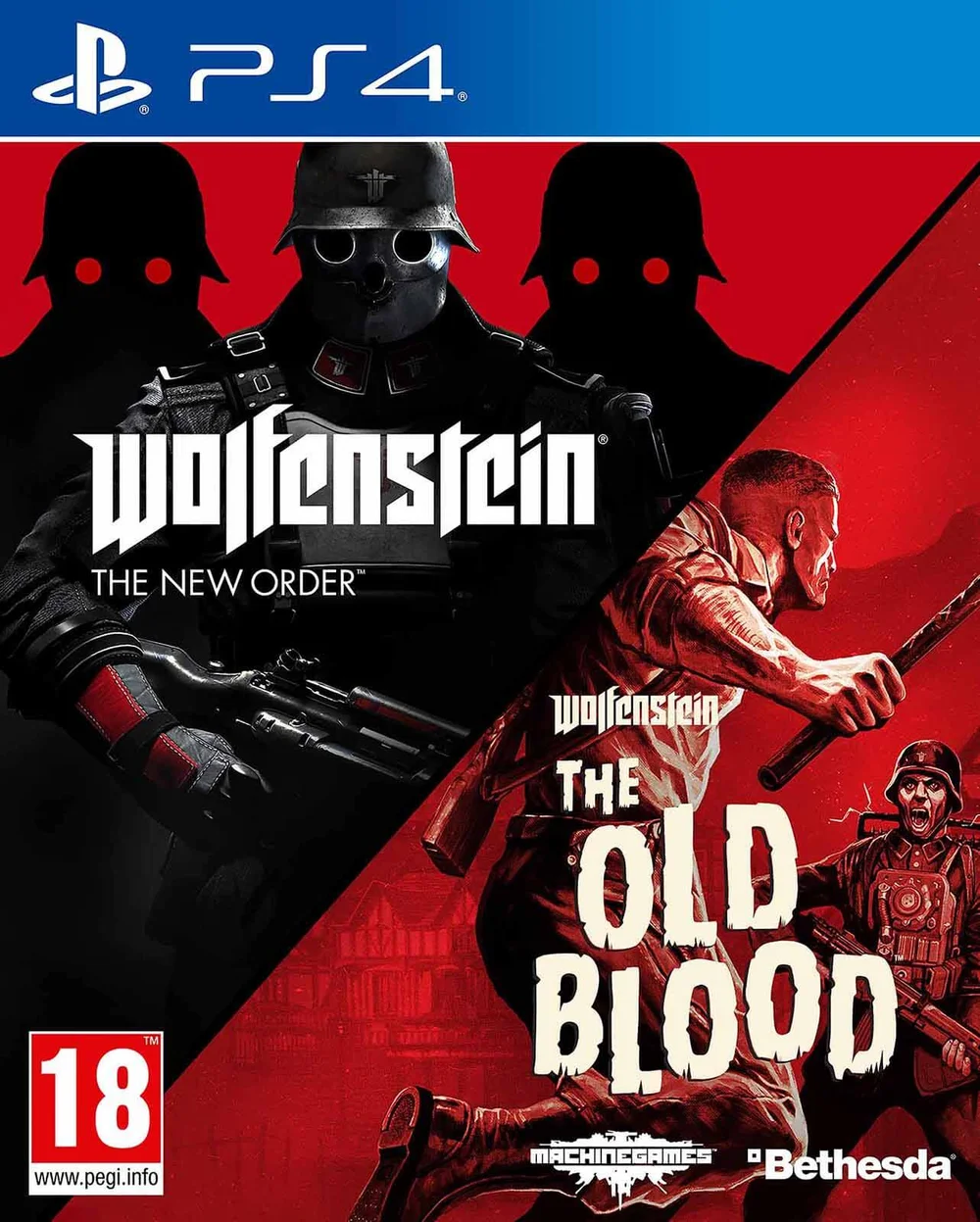 Wolfenstein Double Pack Includes: The New Order & The Old Blood Afbeelding 1